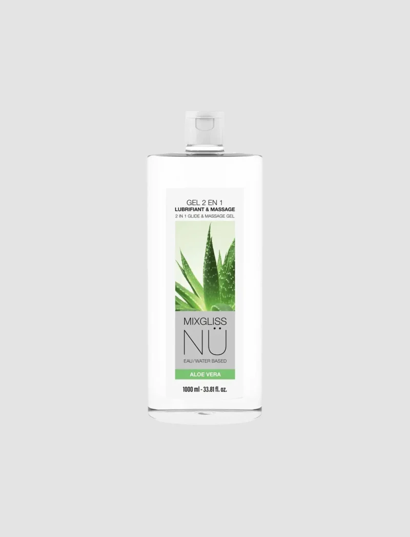 Mixgliss Nü Aloe vera - Gel 2 en 1 Lubrifiant & Massage
