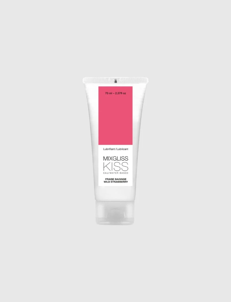 Mixgliss Eau Gourmand Kiss Fraise Sauvage - Gel Lubrifiant